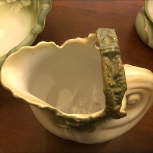 Antique Water picture with basin and chamber pot